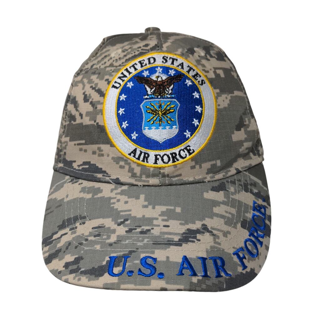 U.S. Air Force Aim High Digital Camo Slideback Hat Green Tan OS Official